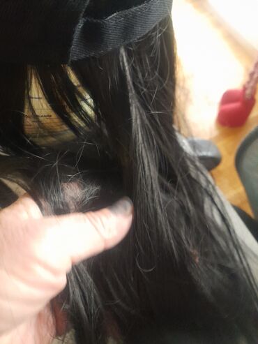 Perike i klipse: Nadogradnja/perika sa kačketom – dužina 55 cm - Model: perika — 2