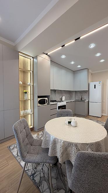 квартиры в районе мадина: 2 комнаты, 64 м², Мадина Элитка, 4 этаж, Евроремонт — 10
