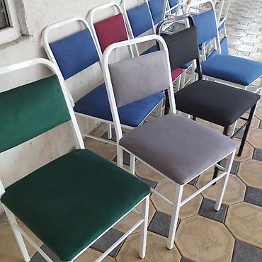 Стулья для кухни: Продаю новые железные стуля. Металическая стуля. Темир стулдар — 2