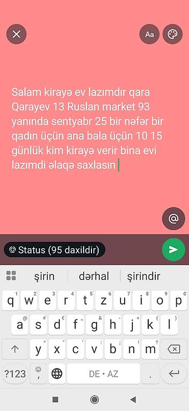 2 otaqlı lalafo.az -da 2 otaqlı