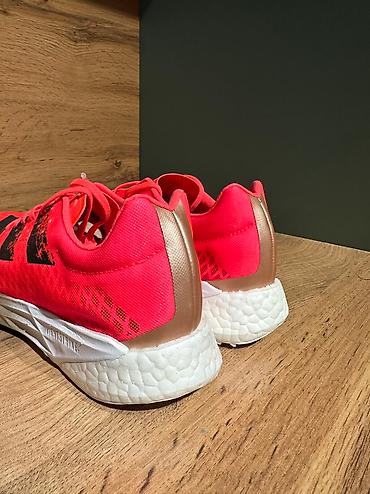 mn m: Мужские кроссовки, 41, Adidas, Новый, цвет - Красный, Бесплатная доставка — 3