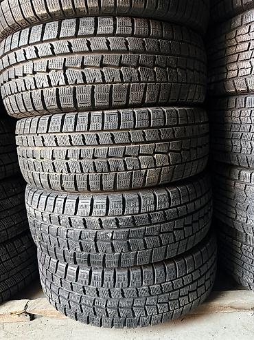 Шины 205 / 55 / R 16, Зима, Б/у, Комплект, Легковые, Япония, Dunlop