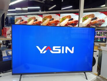 Холодильники: Телевизор Ясин 43G11 Андроид гарантия 3 года, доставка установка