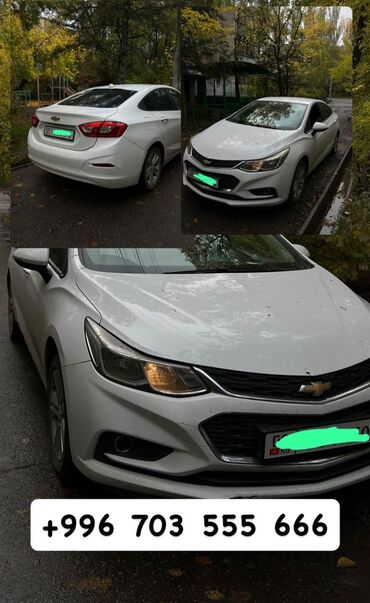 Chevrolet: Chevrolet Cruze: 2018 г., 1.4 л, Автомат, Бензин, Седан