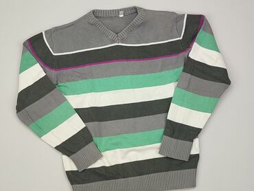 sweterek z kryształkami: Sweterek, 8 lat, 122-128 cm, stan - Dobry