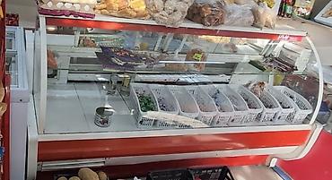 Холодильное оборудование: Mağaza və market istifadəsi üçün şüşəli vitrin soyuducu. Ön hissəsi — 2