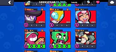 Digər kolleksiyalar: Brawl Stars oyun hesabı - Kupa yolu: 9565 - Toplanan savaşçılar — 1