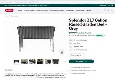 Žardinjere: Povišena žardinjera za baštu/balkon – ratan izgled, samostalna - — 16