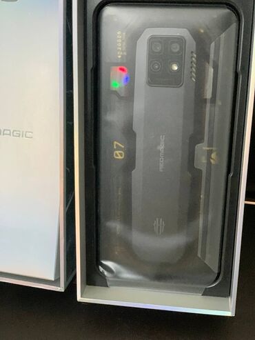 ZTE: ZTE Nubia Red Magic 7pro, 512 GB, rəng - Qara, Sensor, Barmaq izi, İki sim kartlı — 4