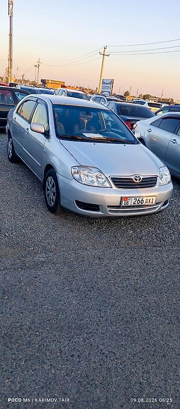 авто ярис: Toyota Corolla: 2003 г., 1.8 л, Автомат, Бензин, Седан — 5