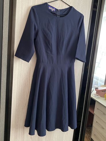 синяя вечерняя платья: Вечернее платье, Средняя модель, S (EU 36)