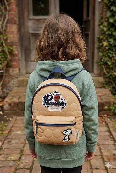kipling monkey: Детский рюкзак Peanuts с Снупи - Компактный городской рюкзак для — 2
