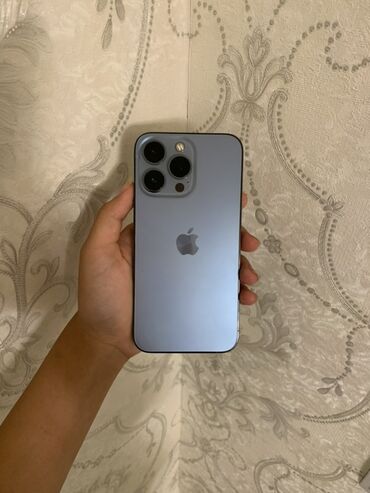 купить ноутбук в бишкеке бу: IPhone 13 Pro, 128 ГБ, Sierra Blue, 77 %