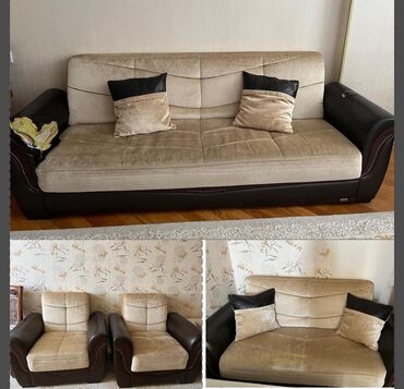 Digər mebel: 2 Divan 2 kreslo 200 azn divanlar bazalidir. Divanda kreslolarda