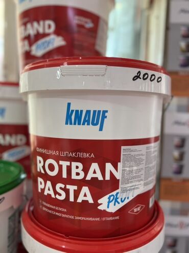 миксер для краски: Финишная шпаклевка Knauf Rotband Pasta в ведре. Подходит для