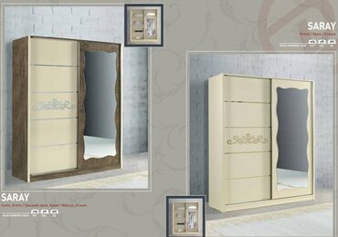 paltar dolabı: Гардеробный шкаф, Новый, 2 двери, Купе, Прямой шкаф, Турция