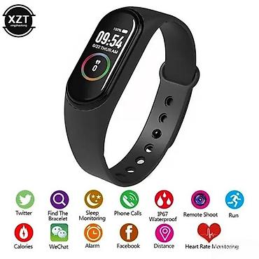 FITNES PAMETNI SAT NARUKVICA M4 MI4 SMARTWATCH PULS KALORIJE | Filip
