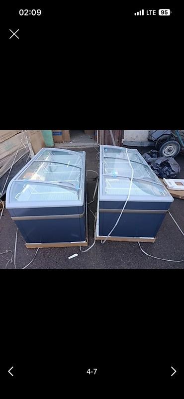 Морозильные шкафы, лари: Ларь‑витрина морозильная для магазинов и супермаркетов. Описание: - — 7