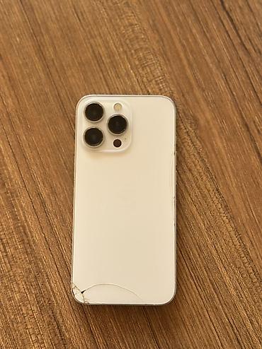 IPhone 13 Pro, 256 GB, Gümüşü, Qırıq lalafo.az -da IPhone 13 Pro, 256 GB, Gümüşü, Qırıq