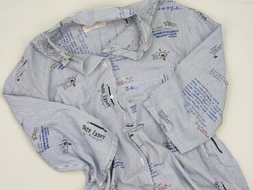 varlesca kurtka: Koszula 14 lat, stan - Idealny, wzór - Print, kolor - Błękitny
