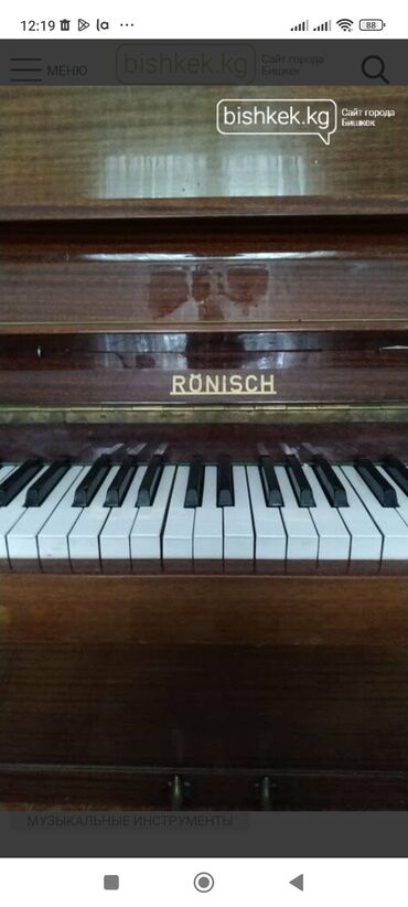 самое дешевое пианино: Пианино RONISCH