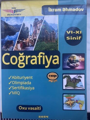 Русский язык: NV Academy tərəfindən nəşr edilmiş bu coğrafiya oxu vəsaiti VI-XI