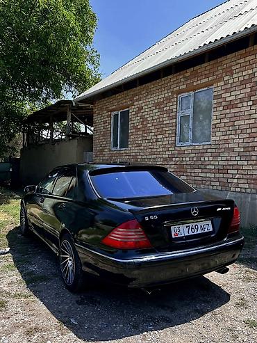 Mercedes-Benz: Mercedes-Benz S-class AMG: 2001 г., 5.5 л, Автомат, Бензин, Седан at lalafo.kg — 3 Mercedes-Benz: Mercedes-Benz S-class AMG: 2001 г., 5.5 л, Автомат, Бензин, Седан — 3