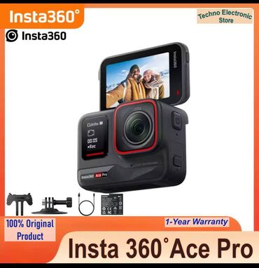 su filtri qiymeti: Insta 360° Ace Pro Action Camera (NEW). Dünyada «TOP5 Action