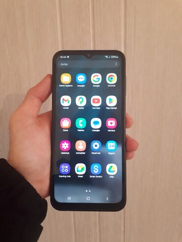 Samsung: Samsung Galaxy A14, 64 GB, rəng - Qara, Barmaq izi, İki sim kartlı, Face ID