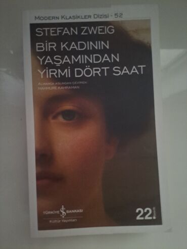 Digər kitablar və jurnallar: Bir kadının yaşamından yirmi dörd saat- Stefan Zweig