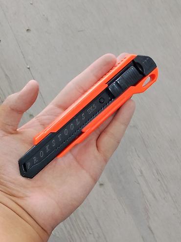 Канцелярский/строительный нож PROKSTOOLS SK5 - Сегментное лезвие из