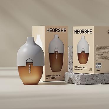 бутылки детские: Детская бутылочка HEORSHE Ultra Wide Neck - Объем: 240 мл (8 oz) — — 1