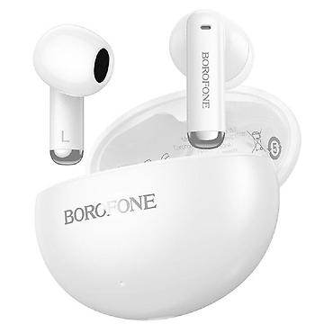 separator: Yeni Simsiz (Bluetooth) Qulaqcıqlar, Borofone, rəng - Ağ — 1