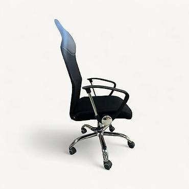 dvokrilni ormar forma ideale: Fa, Ergonomska kancelarijska stolica – crna - Visoki naslon sa — 1