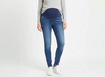 jeansy ciążowe hm: H&M Mama, Jeansy damskie, rozmiar L