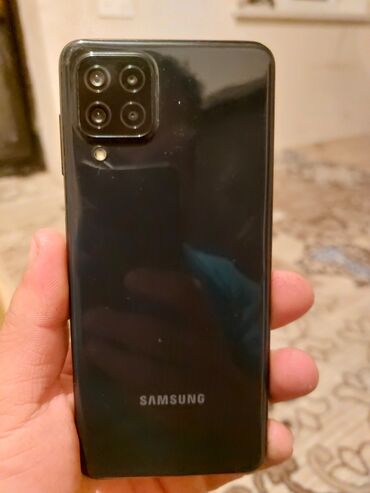 Samsung: Samsung Galaxy A22, 4 GB, rəng - Qara, Sensor