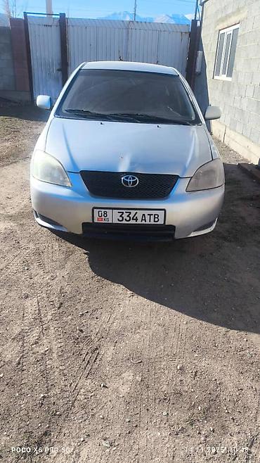 марч к 11: Toyota Corolla: 2003 г., 1.6 л, Механика, Бензин, Хэтчбэк — 2