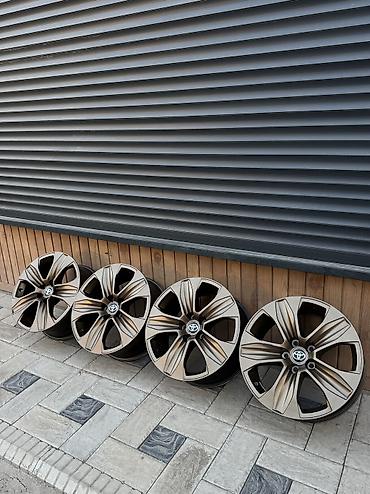 диски на тойота хайлендер: Литые Диски R 18 Toyota, Комплект, отверстий - 5, Б/у — 1