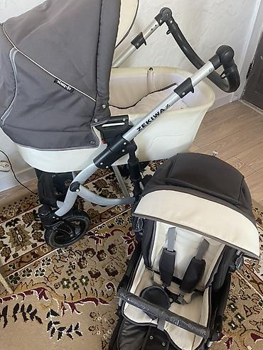 Коляски: Детская коляска Zekiwa (универсальная 2-в-1). Комплектация: - Люлька — 2