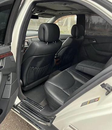 Продажа авто: Mercedes-Benz S-Class: 2003 г., 3.7 л, Автомат, Бензин, Седан — 4