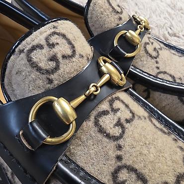 Мокасины и лоферы: Лоферы, 38, Gucci, Б/у, цвет - Коричневый, Самовывоз, Бесплатная доставка, Платная доставка — 3