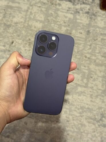 бу маразильник: IPhone 14 Pro, Колдонулган, 256 ГБ, Deep Purple, 81 %