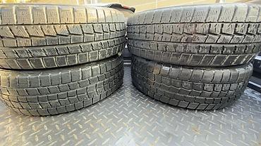 мотоботы черные: Шины 215 / 60 / R 17, Зима, Б/у, Комплект, Легковые, Dunlop — 10