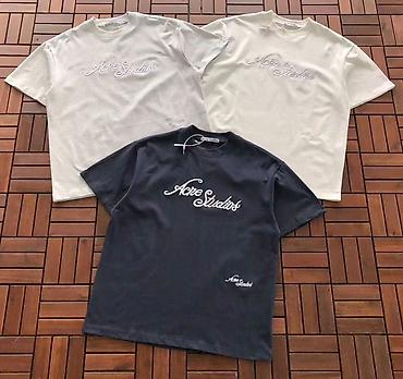 ic geyim: Acne Studios loqolu qısaqollu köynəklər - Model: uniseks, regular fit — 1