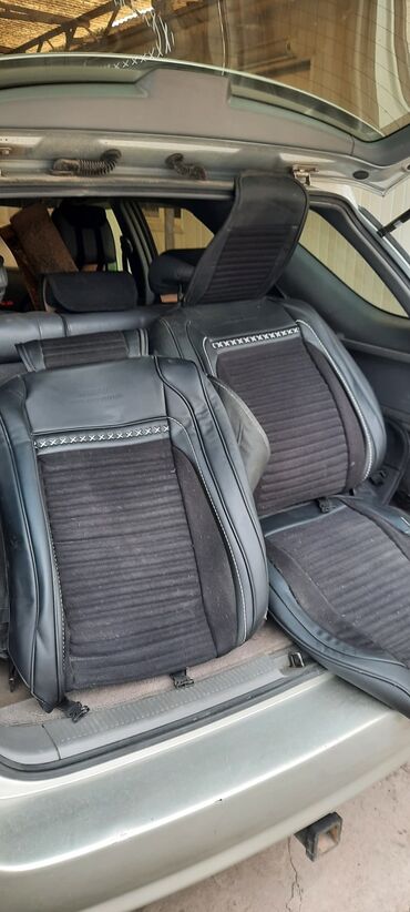 Салон үчүн аксессуарлар: Чехолдор Эко булгаары, түсү - Кара, Universal Seat cover