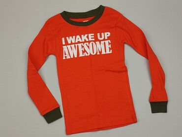 sweterek czerwony: Bluza, 4-5 lat, 104-110 cm, stan - Bardzo dobry