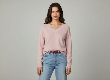 sweter akryl: Women`s sweater, size S