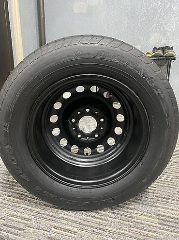 audi 90: Колеса в сборе 225 / 60 / R 15, Лето, Б/у, Запаска, Легковые, Железные, отверстий - 5 — 5