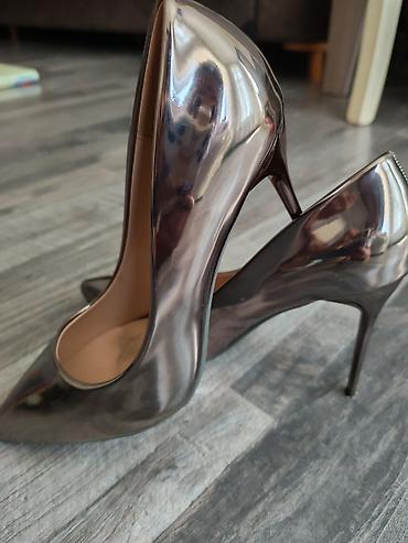 туфли женские: Brend: DELFIN Model: Klassik stiletto Rəng/effekt: Xrom-metalik (güzgü — 2