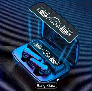 Qulaqcıqlar: Yeni Simsiz (Bluetooth) Qulaqcıqlar, rəng - Qara — 4